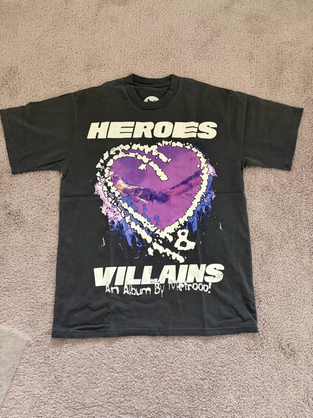 Metro Boomin Heroes & Villains T-Shirt - Size Medium
